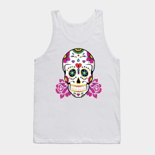 Colorful Skull Tank Top